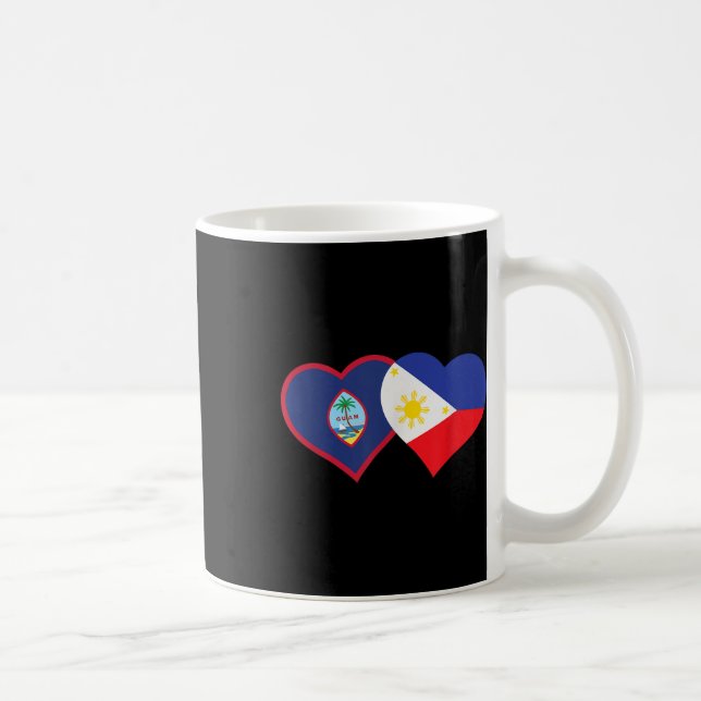 Mug Philippin Guam Heart Pinoy Chamorro Philippines Gu (Droite)