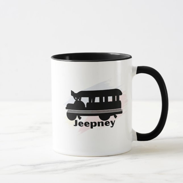 Mug Philippine Jeepney Icône Véhicule Emblématique (Droite)