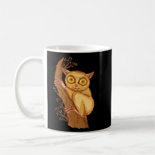 Mug Philippine Tarsier Bohol Tarsier Singe Visage Tars