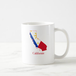 Mug Philippines diminuent au-dessus de la carte d'état