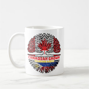 Mug Philipppino Canadian Canada Tree Roots Fl