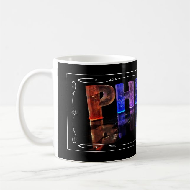 Mug Phillip - le Phillip nommé dans 3D s'allume (Gauche)