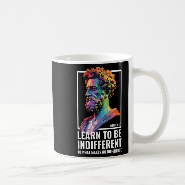 Mug Philosophe stoïque Sagesse Marcus Aurelius Philoso (Droite)