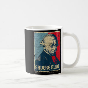 Mug Philosophe transcendantale Sapere Aude Emmanuel Ka