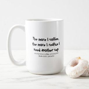 Mug Philosophie du café Socrate Paradox