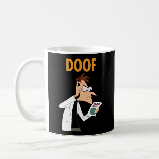 Mug Phineas Et Ferb Candace Contre La Doof Universe (Gauche)