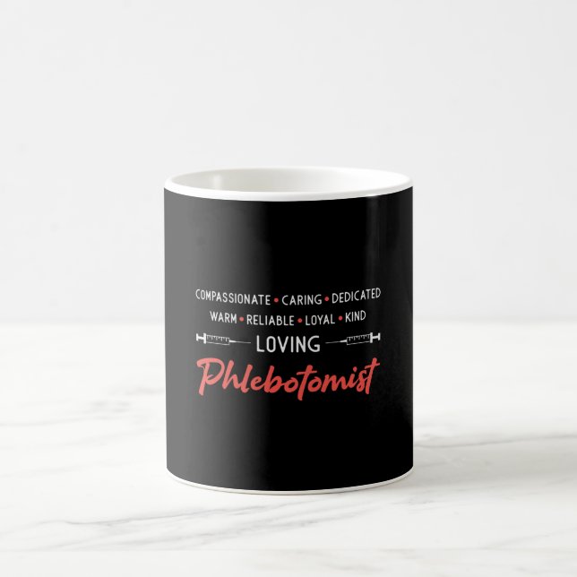 Mug Phlebotomiste amoureux Phlebotomie Docteur infirmi (Centre)