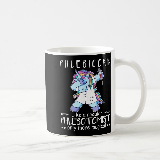 Mug Phlébotomiste Citation Phlébotomie  (Droite)