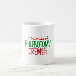 Mug Phlebotomiste de Noël, phlébotomie, laboratoire