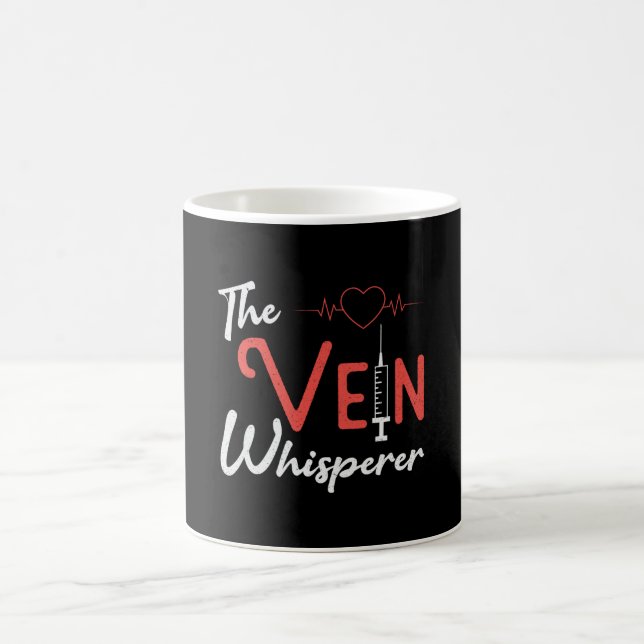 Mug Phlebotomiste La Vein Whisperer Phlebotomie Cadeau (Centre)