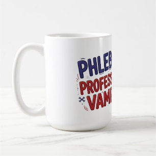 Mug Phlébotomiste Vampire Professionnel