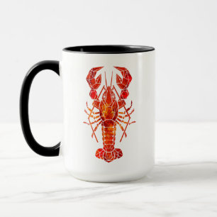 Mug Phomard polygonal rouge