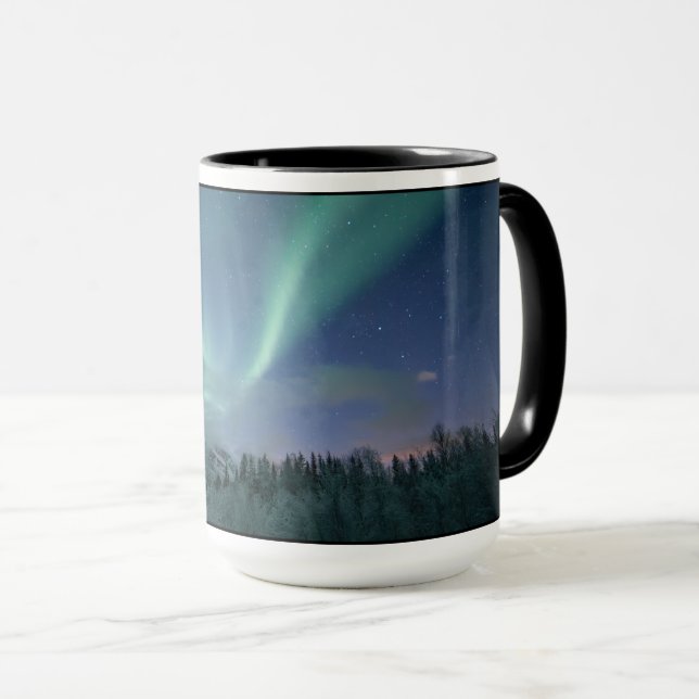 Mug Photo astro des aurores boréales (Devant droit)