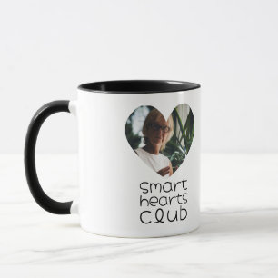 Mug photo avec cadre en forme de cœur Cadeau de re