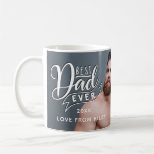 Mug Photo Best Papa Ever Modèle