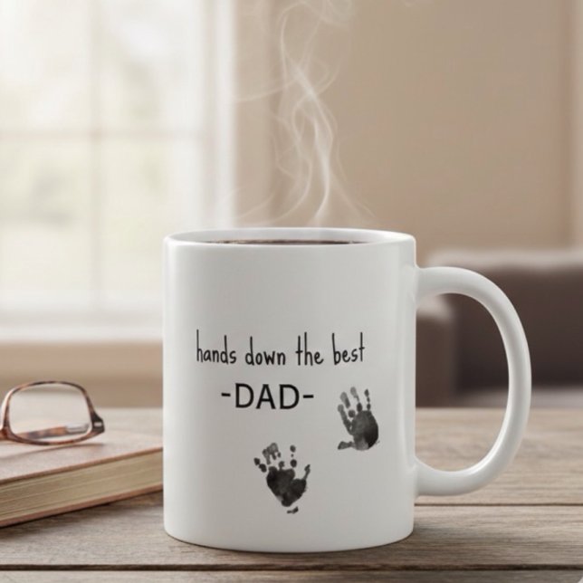 Mug Photo Best Papa personnalisée (Créateur téléchargé)