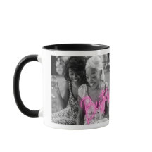 Photo "Besties" personnalisées en noir et blanc