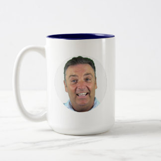 Mug Photo Bicolore NAVY - Mug Personnalisé Cadre R