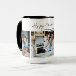 Mug Photo Collage Cadeau de la fête des mères