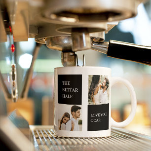 Mug Photo Collage Couple Cadeau Valentine