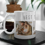 Mug Photo Collage Moderne & Meilleure Famille Jamais M<br><div class="desc">Présentez le cadeau de collage moderne Photo & Best Family Ever Text, une façon unique et personnalisée de célébrer l'amour et la joie de votre famille. Ce cadeau spécial combine la beauté d'un collage photo personnalisé avec un message sincère pour créer un souvenir mémorable qui sera chéri pour les années...</div>