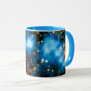 Mug Photo coloré de la supernova Cassiopeia A par la N