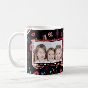 Mug Photo Colorful Rainbow Custom moderne