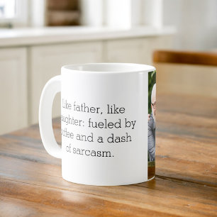 Mug Photo Comme Père Comme Fille Ou Fils