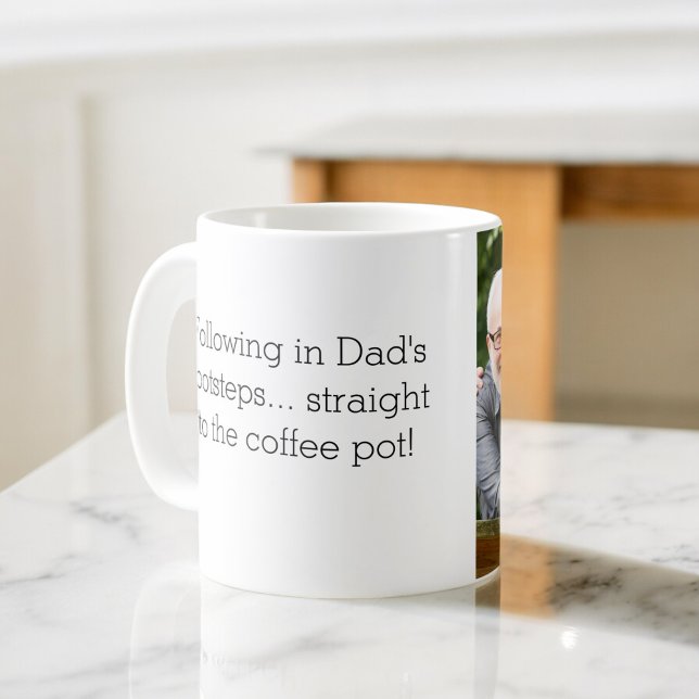Mug Photo Comme Père Comme Fille Ou Fils (Créateur téléchargé)