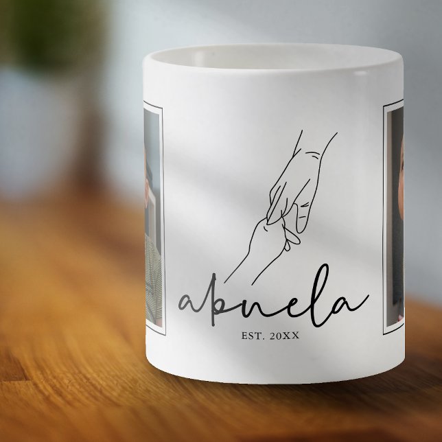 Mug Photo d'Abuela 2 établie (Créateur téléchargé)