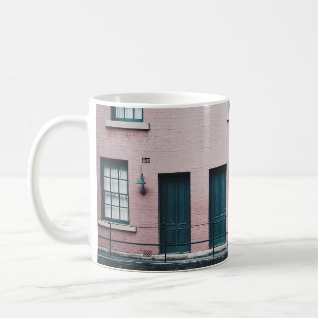 MUG PHOTO DE BÂTIMENT AVEC ESCALIERS (Gauche)