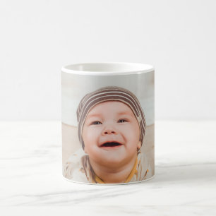 Mug Photo de bébé avec nom personnalisé Souvenir