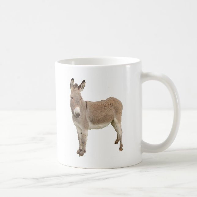 Mug Photo de Burro à Donkey Cute (Droite)