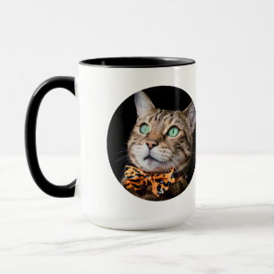 Mug Photo de chat personnalisée avec texte Cadeau pe