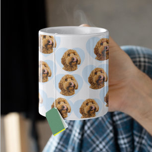 Mug Photo de chien personnalisé   Cœur de animal de co