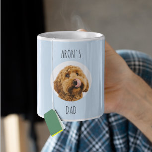 Mug Photo de chien personnalisé Musique   Cadeau perso