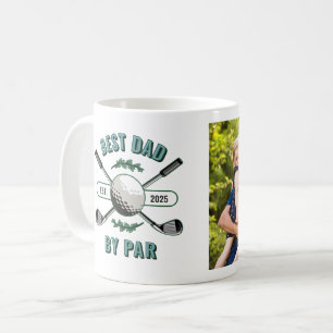 Mug Photo de clubs de golf croisés et balle Meilleur P