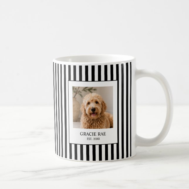 Mug Photo de compagnie moderne personnalisée (Droite)
