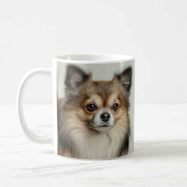 Mug Photo de compagnie personnalisée (Gauche)