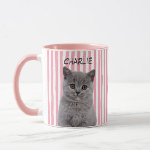 Mug Photo de compagnie personnalisée Chat Chien Propri