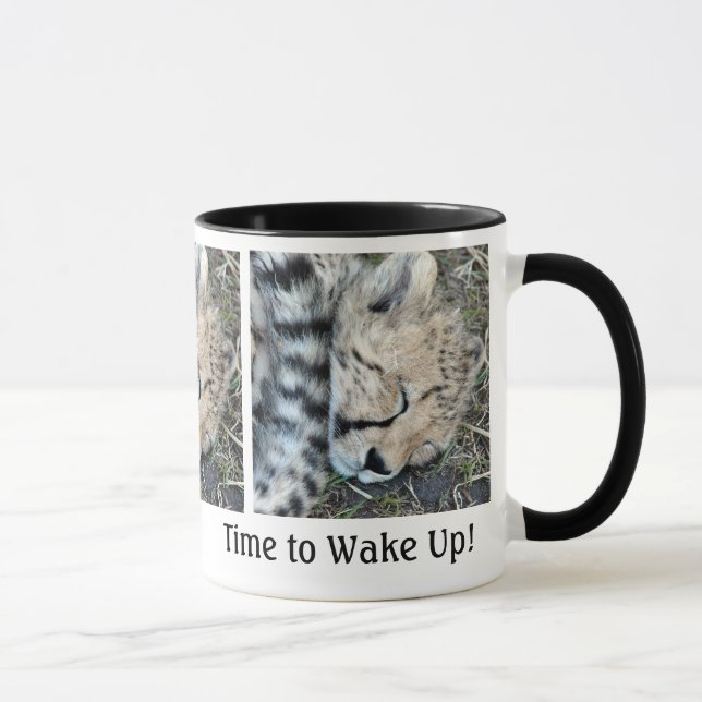 Mug Photo de CUB de guépard de sommeil (Droite)
