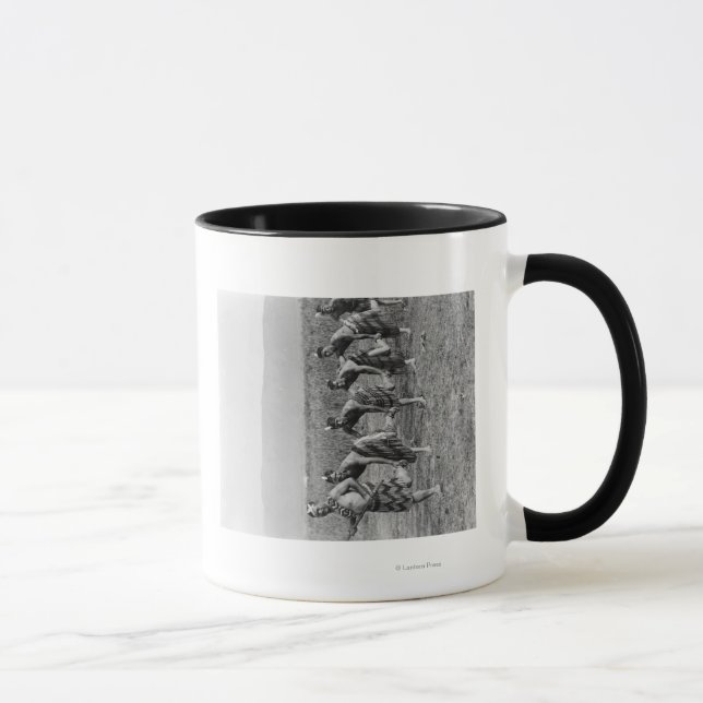 Mug Photo de danse de guerre maorie (Droite)