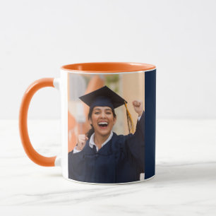 Mug Photo de diplômé personnalisé pour la promotion 20