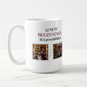 Mug Photo de famille intemporelle personnalisée Calend