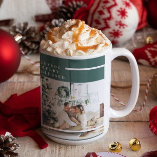 Mug Photo de famille moderne   Joyeux Joyeux Joyeux Bé