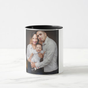 Mug Photo de famille personnalisée personnalisée perso
