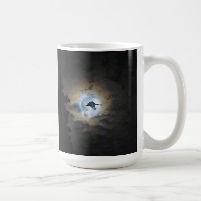 Mug Photo de faune de cygne de trompettiste et de (Droite)