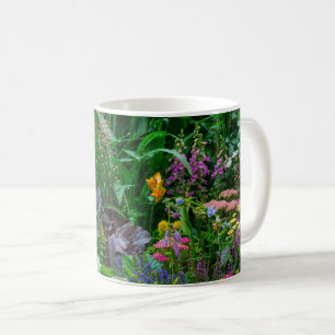 Mug Photo de fleurs d'été dans un jardin de cottage an