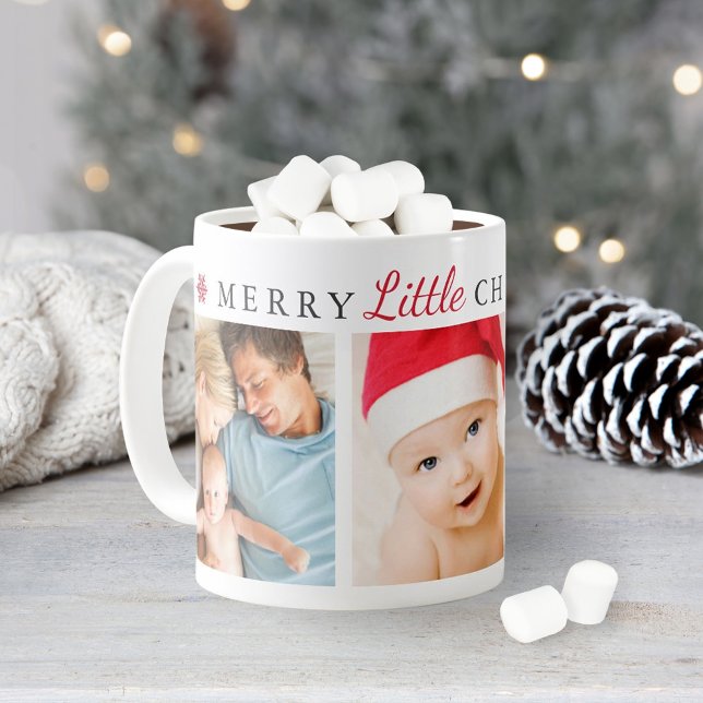Mug Photo de flocon de neige de Noël joyeux (Créateur téléchargé)