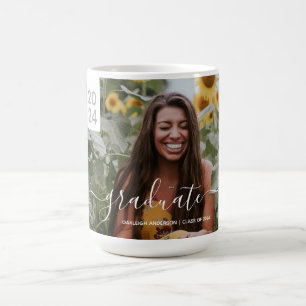 Mug Photo de graduation de script simple